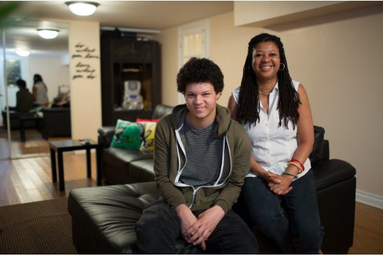  Nick Kozak / for the Toronto Star Dawn Marie Harriott and her son Calvin Johnson, 16, at their home in Richmond Hill, Ont. The family has moved from poverty into the middle class since the last Census in 2006. Dawn Marie Harriott and her son Calvin Johnson, 16, at their home in Richmond Hill, Ont. The family has moved from poverty into the middle class since the last Census in 2006. 